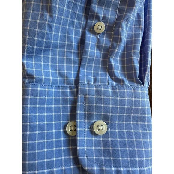 Lauren Ralph Lauren Black Label Button Up Men XXL 18 34/35 Wedding Easter Career - Picture 13 of 15